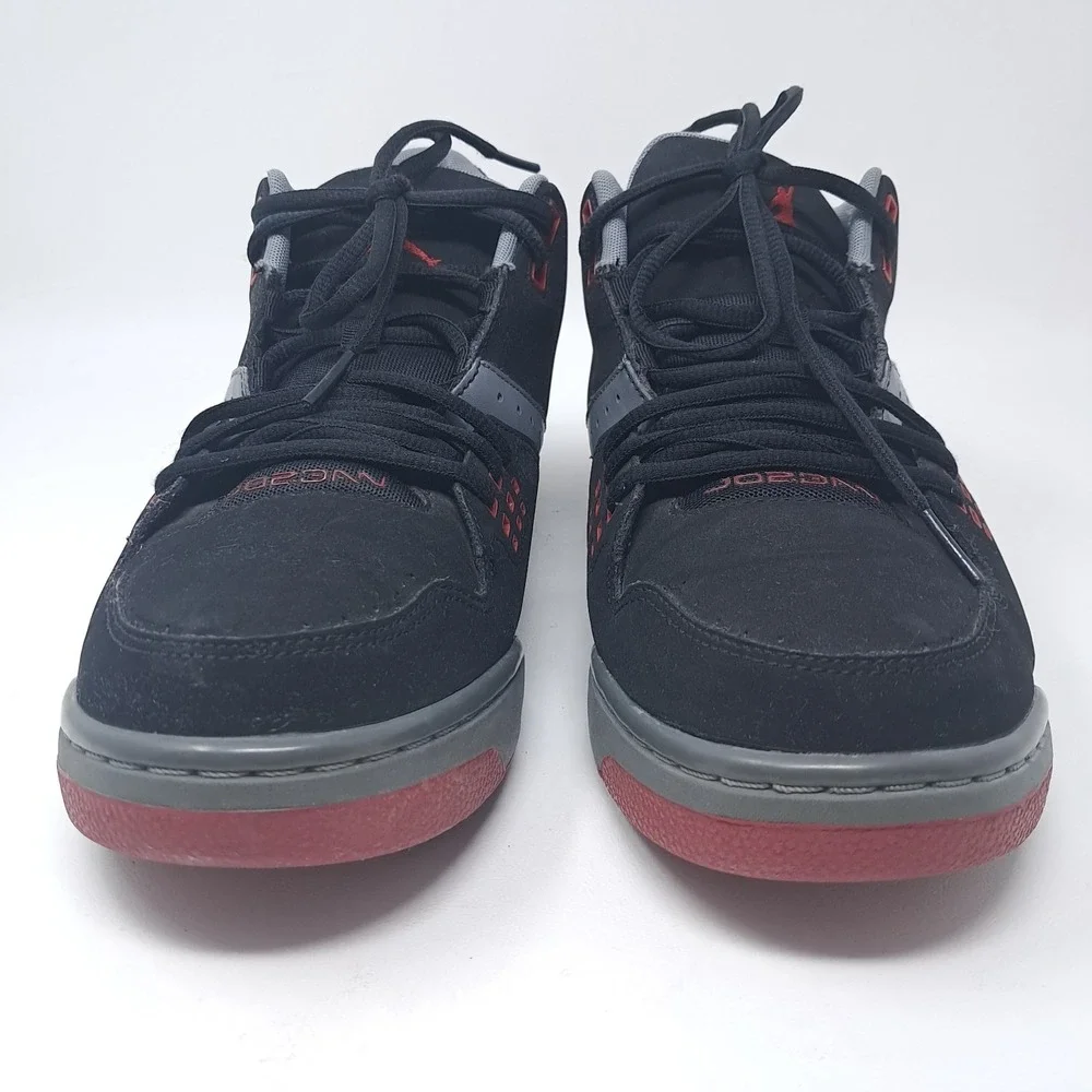Air Jordan Flight 23 Low BRED Men's Sneakers Size 10.5 Black Red